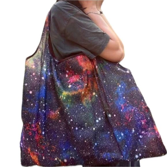 Galaxy Pattern Tote Bag - Picture 5 of 5